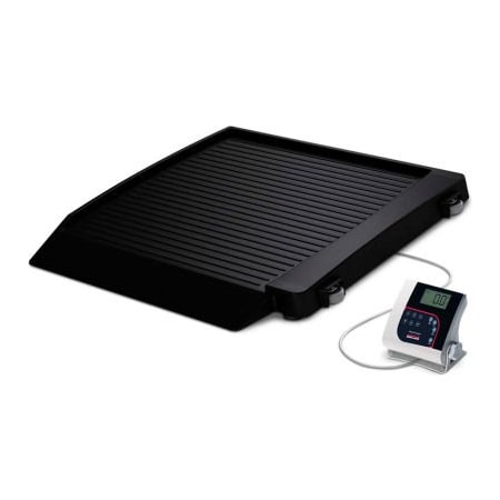 Rice Lake Weighing Systems Rice Lake 350-10-7BLE Single-Ramp Wheelchair Platform Scale with Bluetooth BLE 4.0, 1000 lb x 0.2 lb 194738